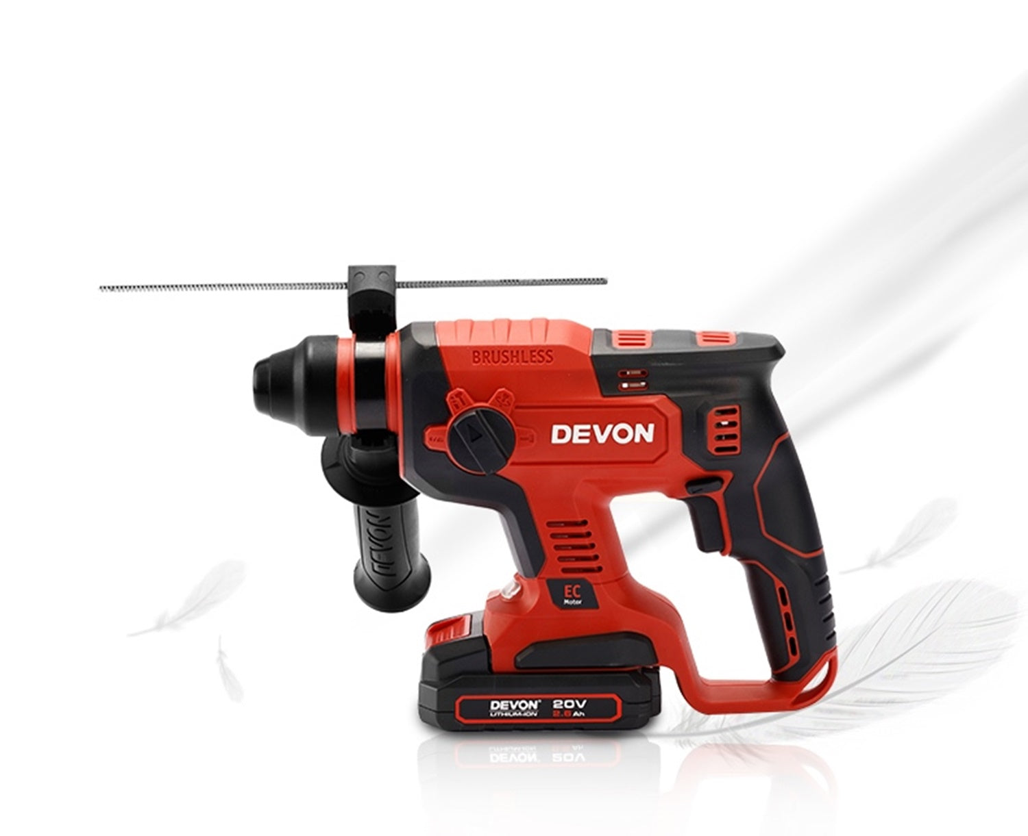 大有DEVON 三用電錘(鋰20V)(無刷) 5401-Li-20RH