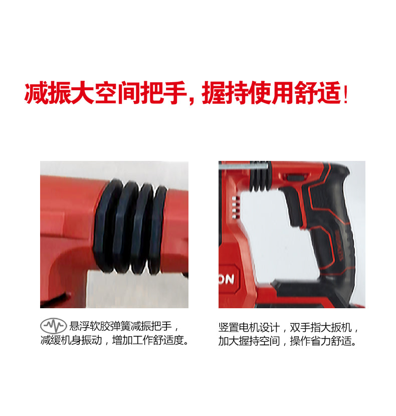 大有DEVON 重裝三用電錘(鋰20V)(無刷)(淨機) 5402-Li-20RH26